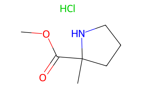 DL-Proline, 2-methyl-, methyl ester HCl 51098-46-5